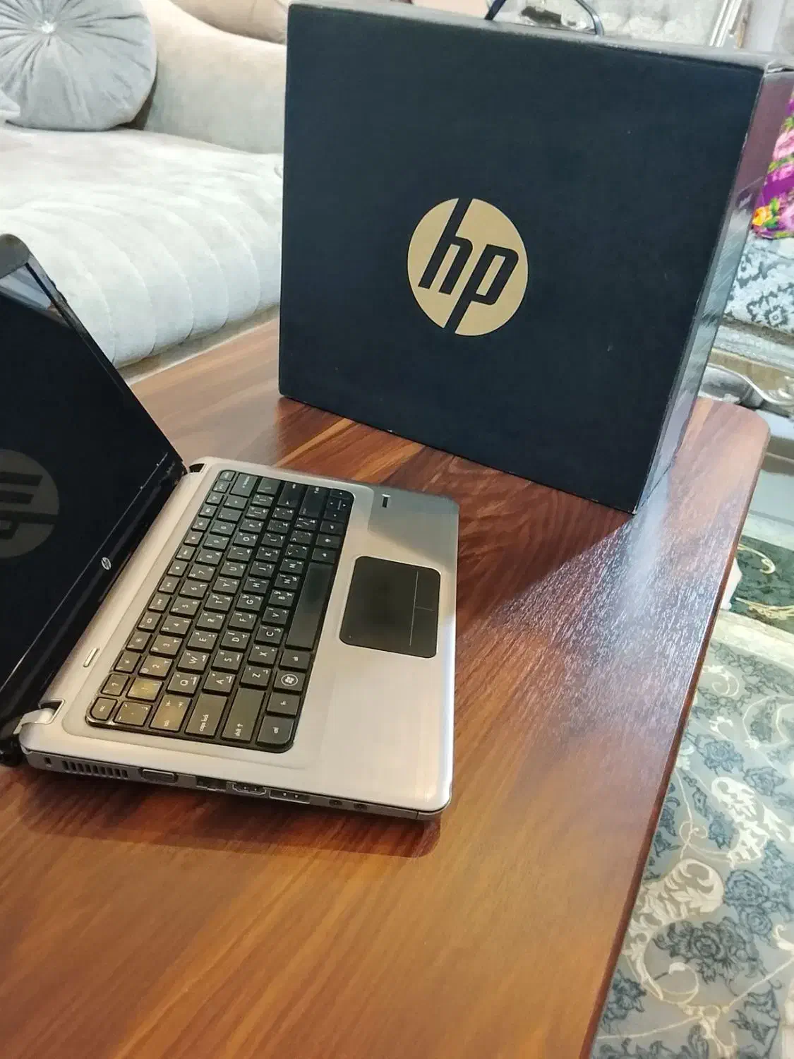 لپ تاپ Hp dv3 به همراه جعبه باطری سالم|رایانه همراه|اسلام‌شهر, شهرک امام حسین (میان آباد)|دیوار