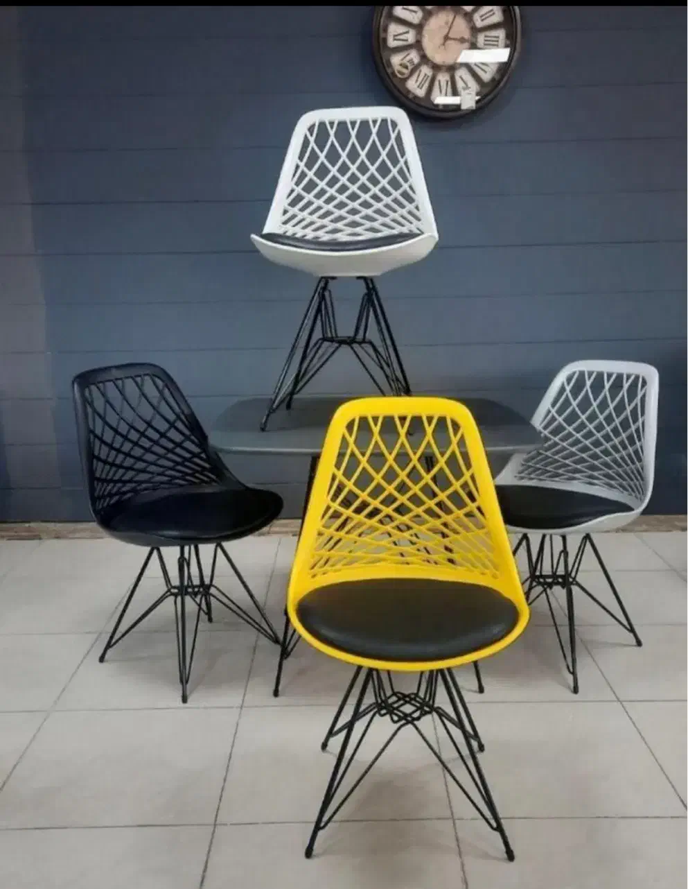 صندلی غذاخوری مدرن کارولین مدرن و زیبا|میز و صندلی غذاخوری|پرند, فاز ۰|دیوار