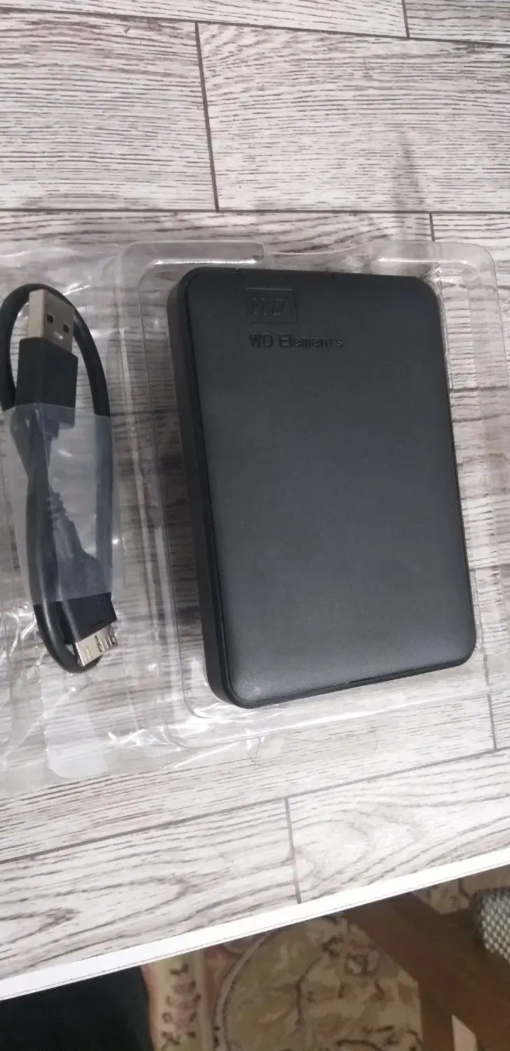 هارد یک ترای اکسترنال در حد نو|قطعات و لوازم جانبی رایانه|تبریز, |دیوار