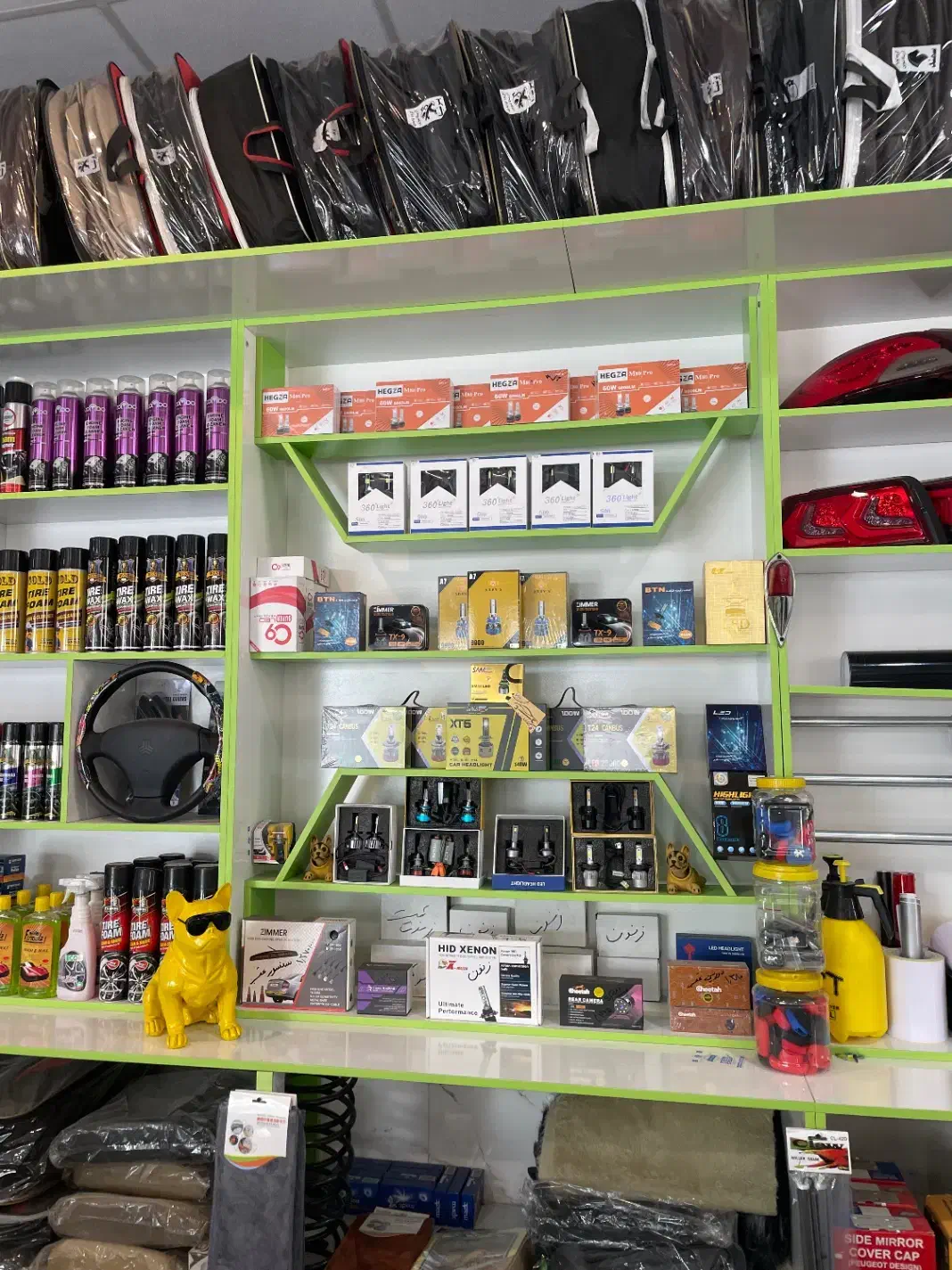 لوازم اسپرت روکش صندلی هدلایت منبع دودی طلق چراغ|قطعات یدکی و لوازم جانبی|پاکدشت, پاکدشت (مامازند)|دیوار