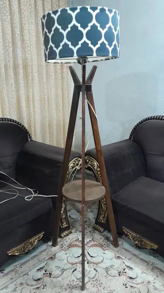 آباژور چوبی|چراغ خواب و آباژور|شیراز, شهرک مدرس|دیوار