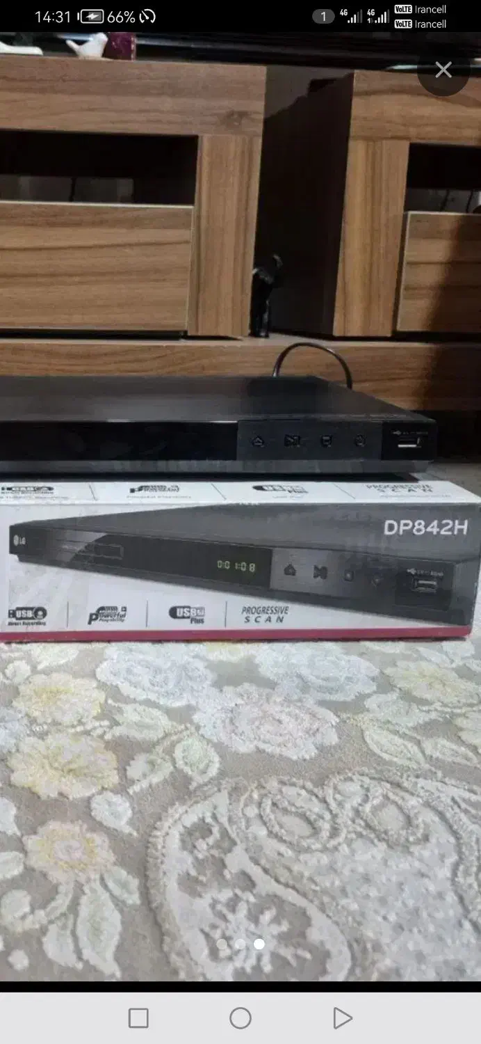 دی ویدی الجی|پخش‌کننده DVD و ویدیو|شیراز, سعدیه جنوبی|دیوار