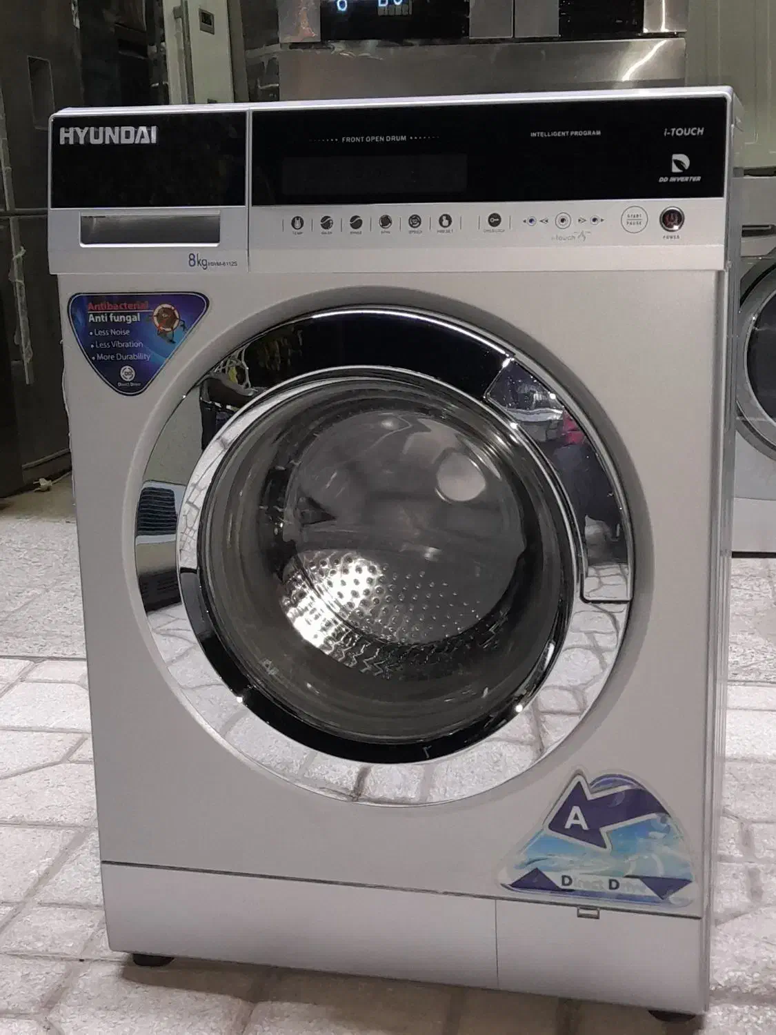 لباسشویی ۸کیلویی..هیوندای HYUNDAI. گریبکسی|ماشین لباسشویی و خشککن لباس|سبزوار, طبرسی (جعفرآباد)|دیوار