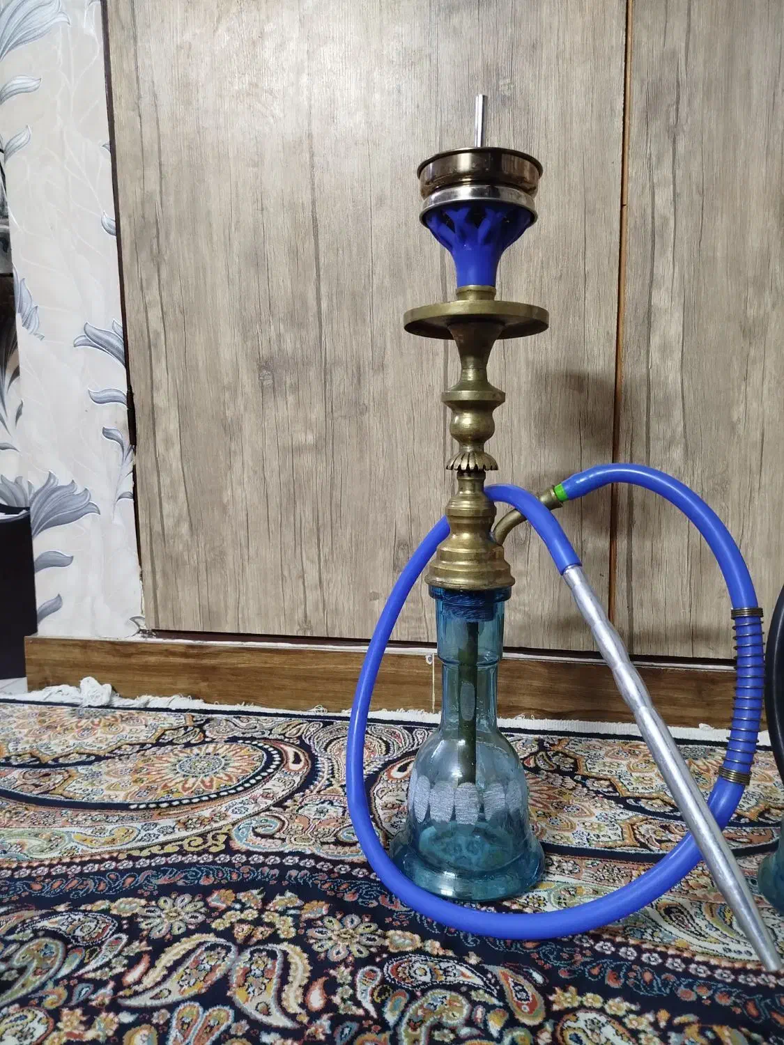 قلیان تنه برنجی با کیفیت|کلکسیون و سرگرمی|تهران, کیانشهر|دیوار