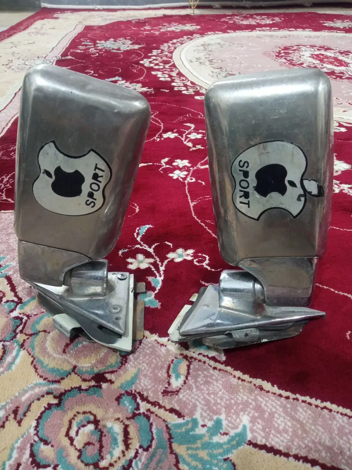 یک جفت آینەی تمام استیل کادیلاکی مخصوص پیکان|قطعات یدکی و لوازم جانبی|سرشیو, |دیوار