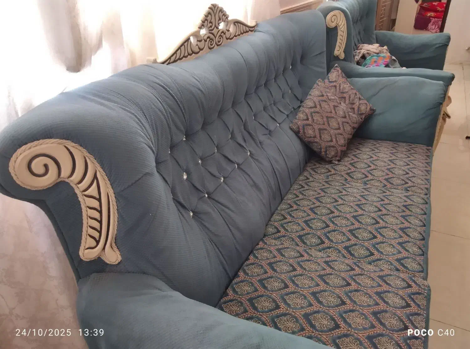 مبل ۷ نفره|مبلمان خانگی و میز عسلی|بهارستان, |دیوار