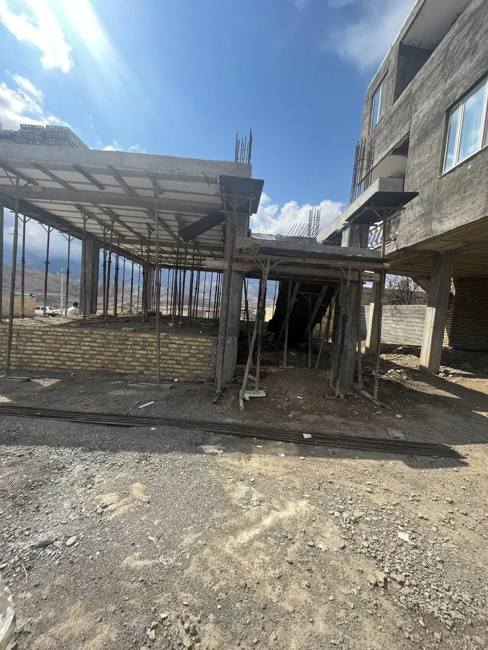 زمین و سازه  200 متری دو طبقه در طارم دهستان درام|فروش زمین و ملک کلنگی|طارم (زنجان), |دیوار