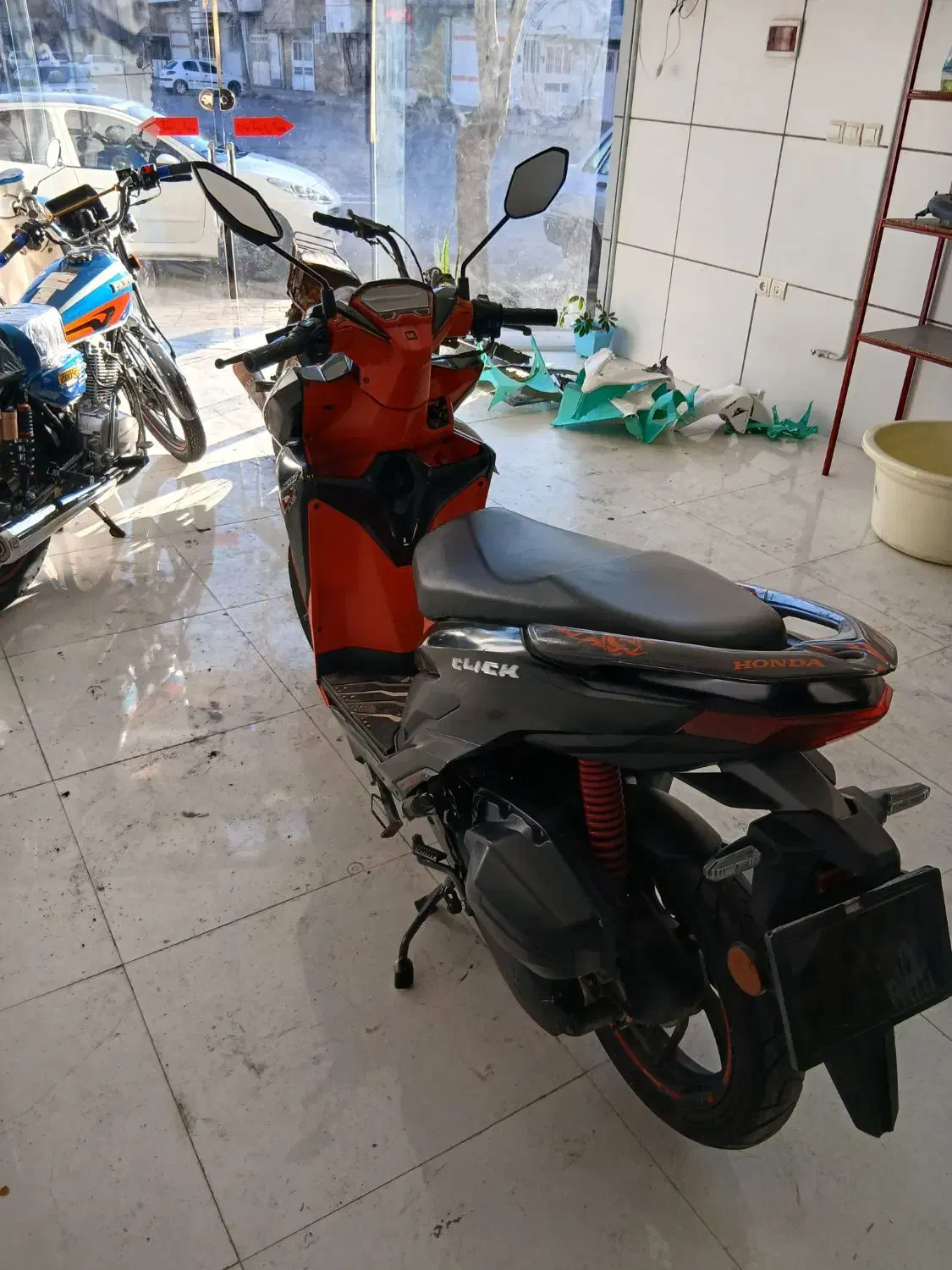 کلیک ۱۵۰|موتورسیکلت|قزوین, |دیوار