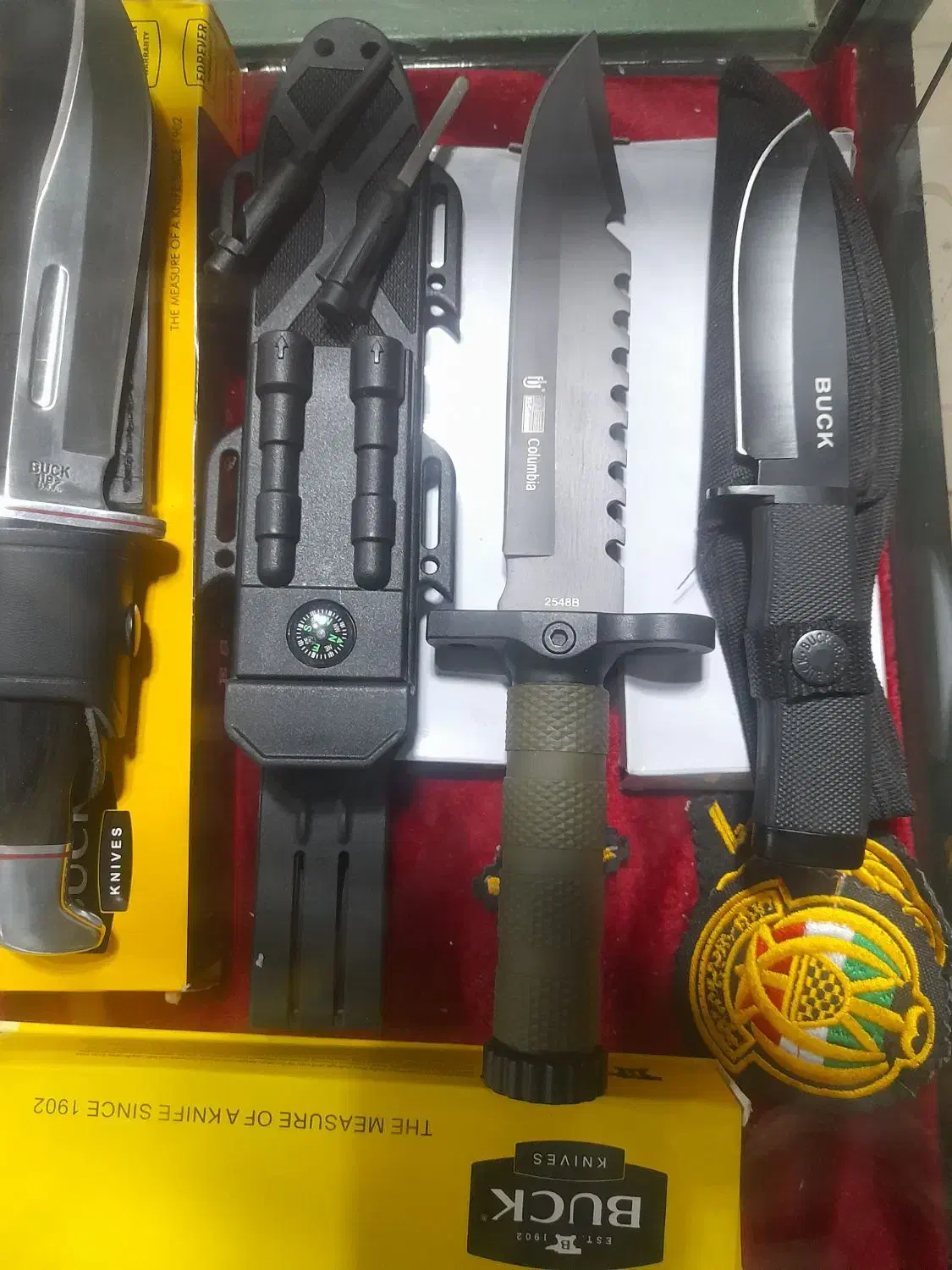 انواع کارد وچاقو های برند شکار وطبیعت|کوهنوردی و کمپینگ|گلبهار, شهر جدید گلبهار|دیوار