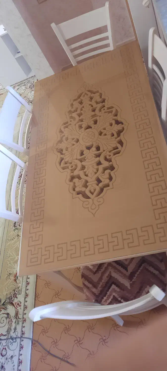 میز غذا خوری شش نفره|میز و صندلی غذاخوری|تفرش, |دیوار