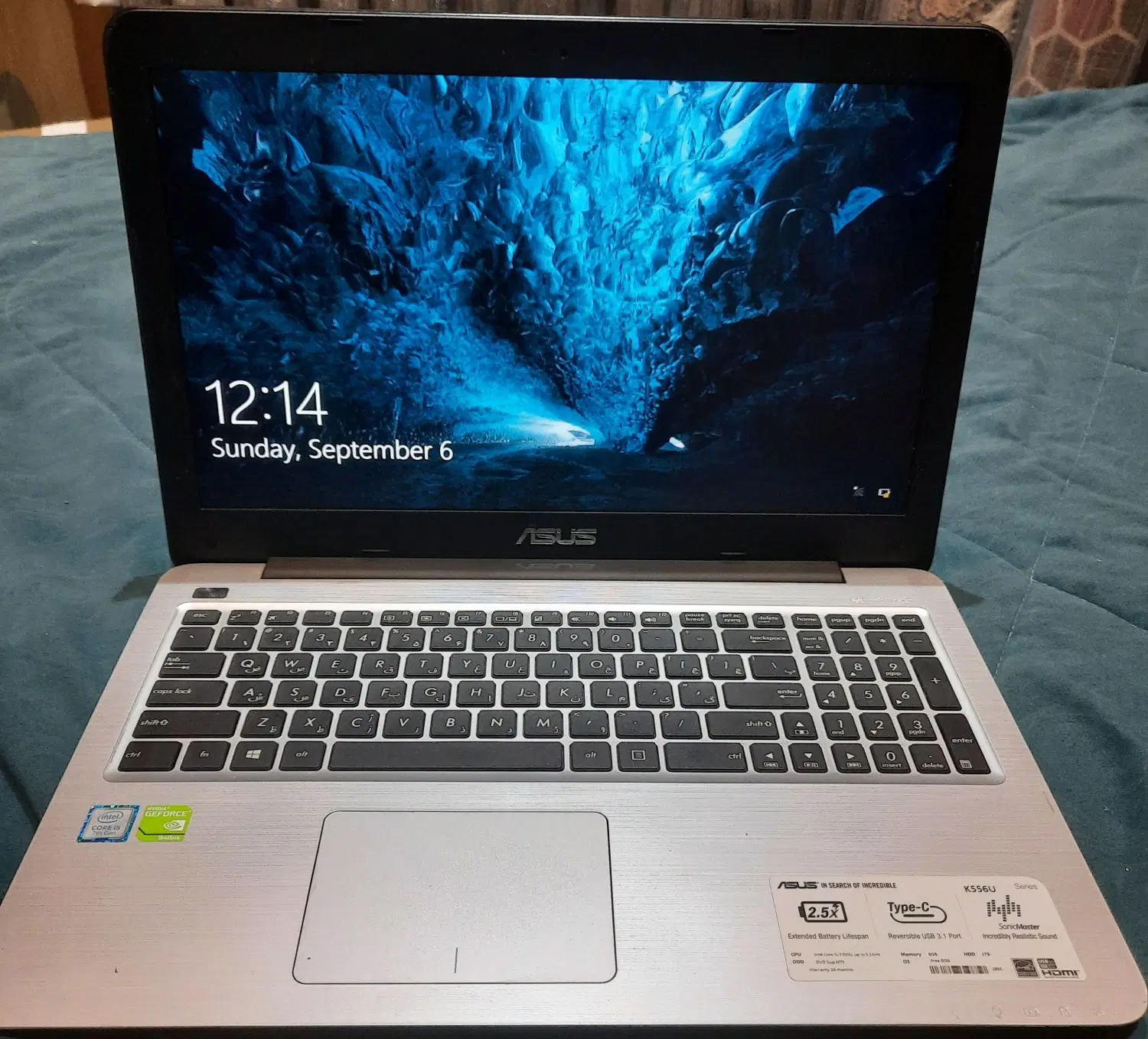 لپتاب asus K556U|رایانه همراه|فردیس, شهرک ۱۱۰|دیوار