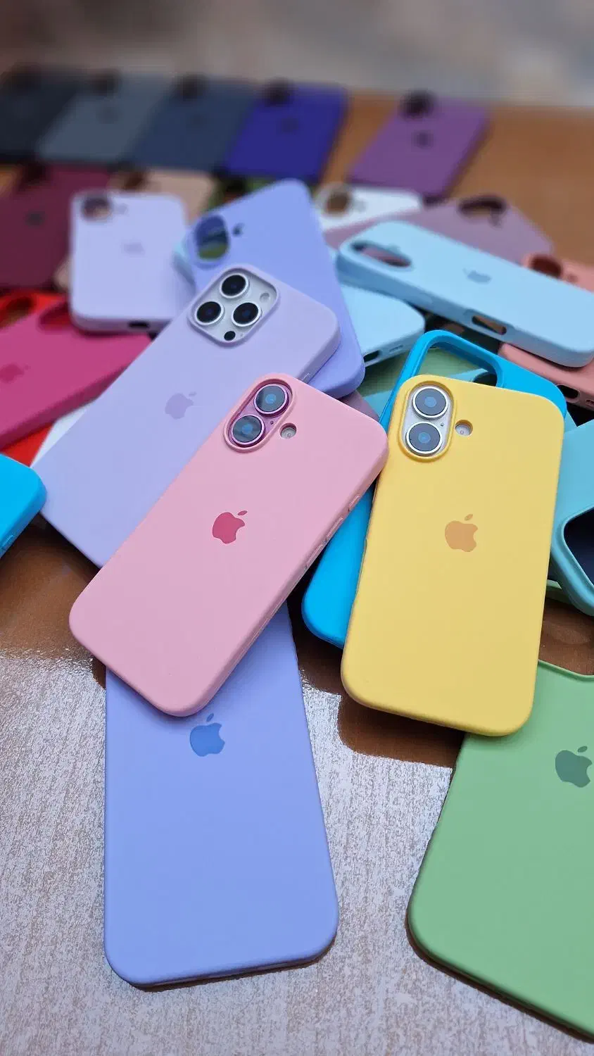 قاب سیلیکونی اصلی آیفون با ضمانت ماندگاری رنگ|لوازم جانبی موبایل و تبلت|قم, باغ شریفی|دیوار