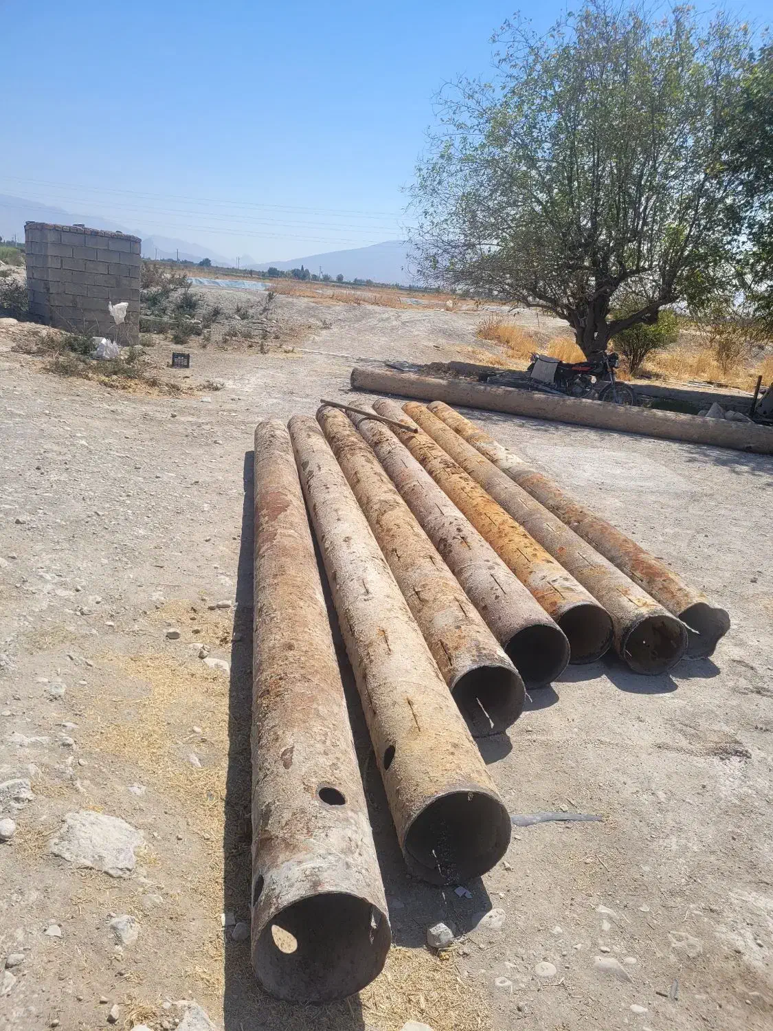 لوله جدار ۱۲ پنج میل|ابزارآلات|فیروزآباد (فارس), |دیوار