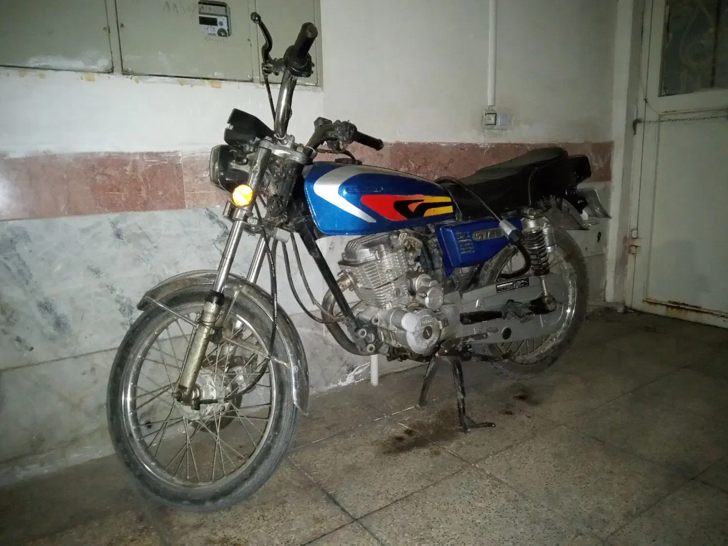 موتور تلاش مدل۹۴|موتورسیکلت|فردیس, نیروگاه برق|دیوار