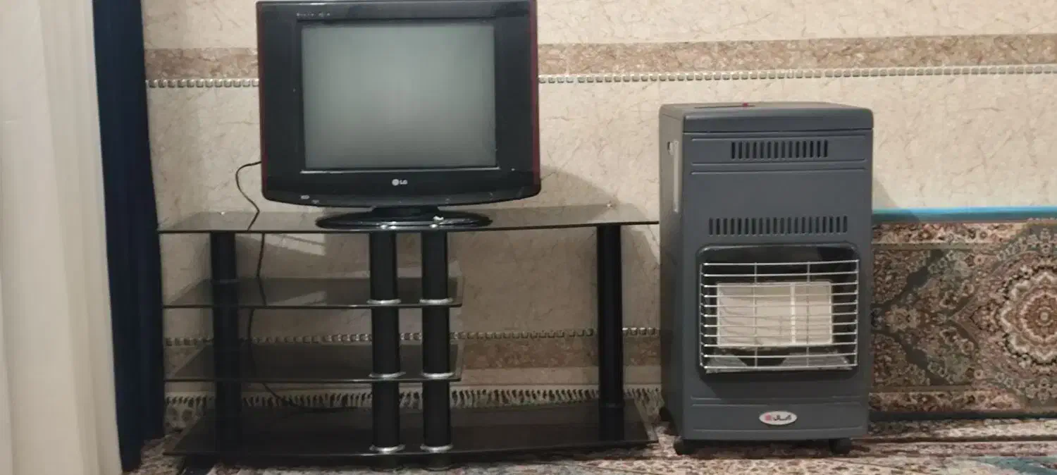 تلویزیون .میز و بخاری گازی|سایر لوازم برقی|زابل, |دیوار