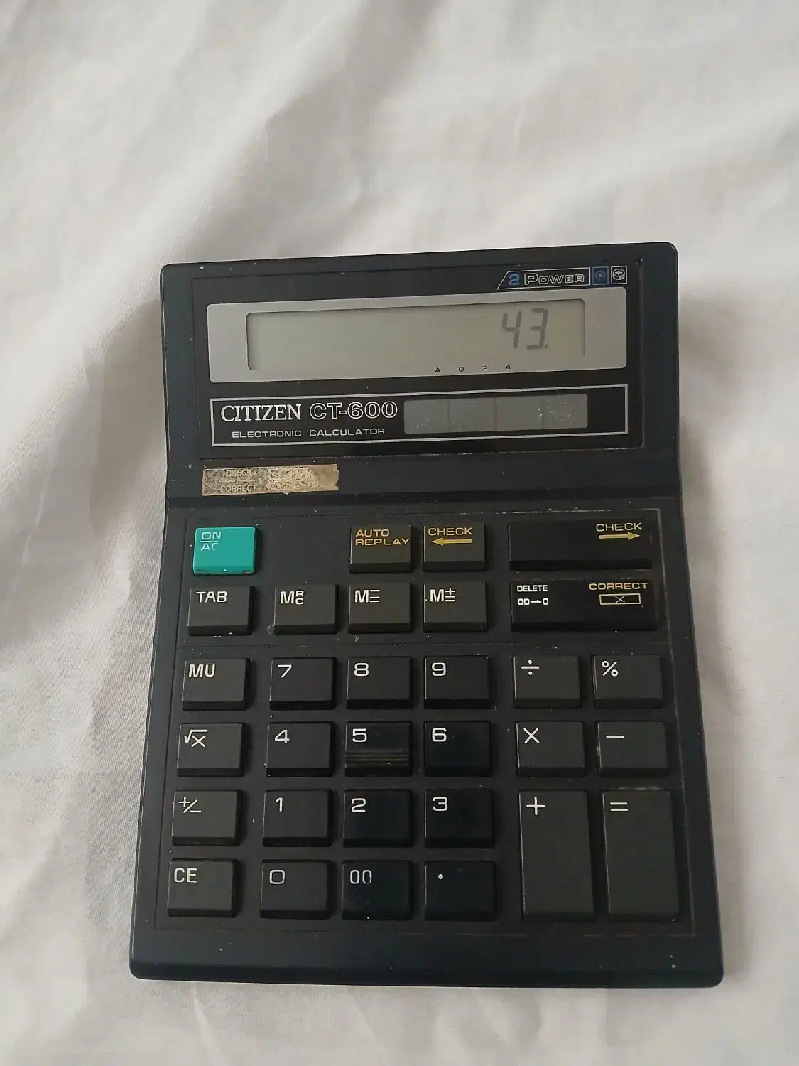 ماشین حساب قدیمی ژاپن اصل|کلکسیون اشیاء عتیقه|اراک, |دیوار