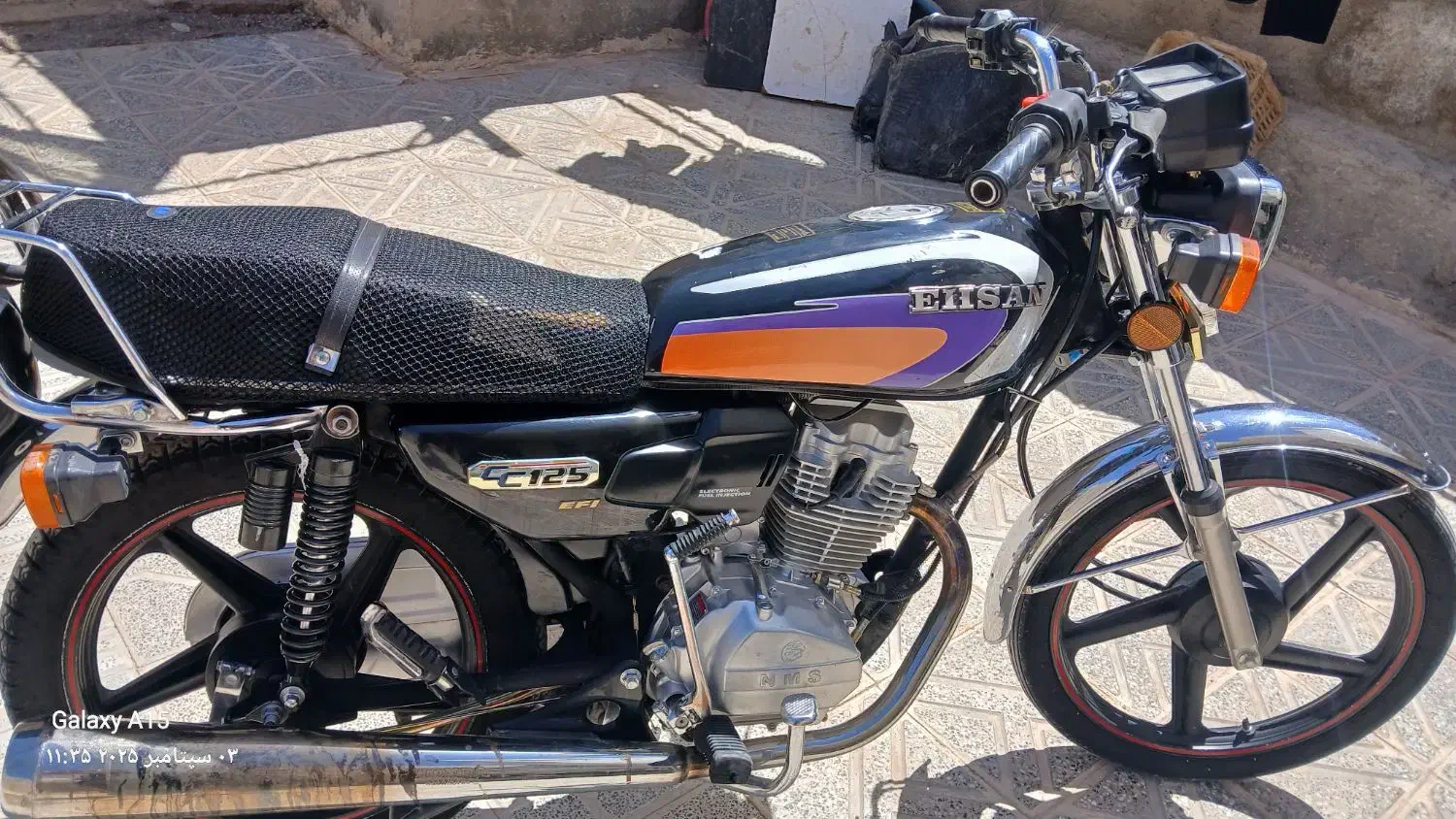 موتور احسان  تمیز مصرفی ها همه به موقع تعویض شده|موتورسیکلت|تربت جام, المهدی|دیوار