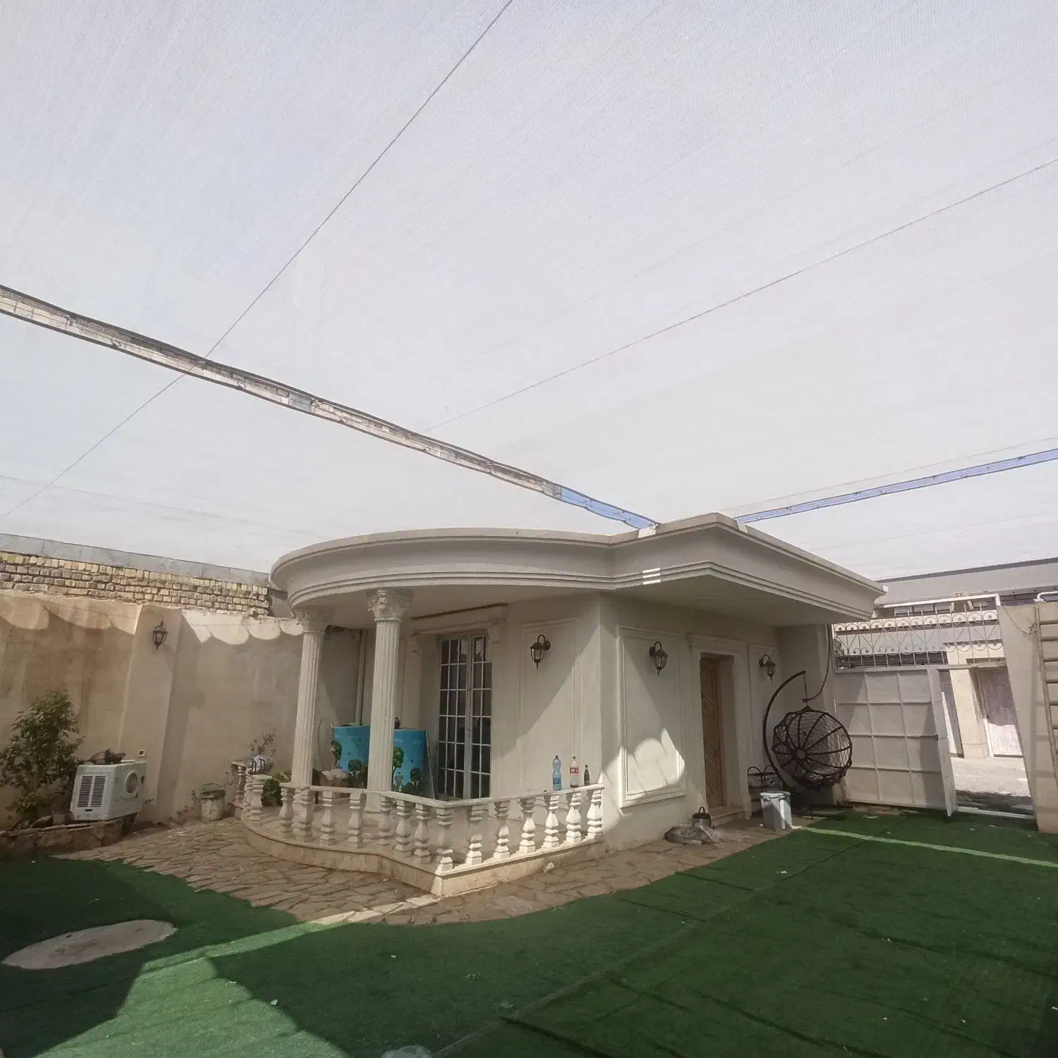 نصب و دوخت تور سایبان و برزنت و پاکت|خدمات پیشه و مهارت|کاشان, شهرک فرهنگیان|دیوار