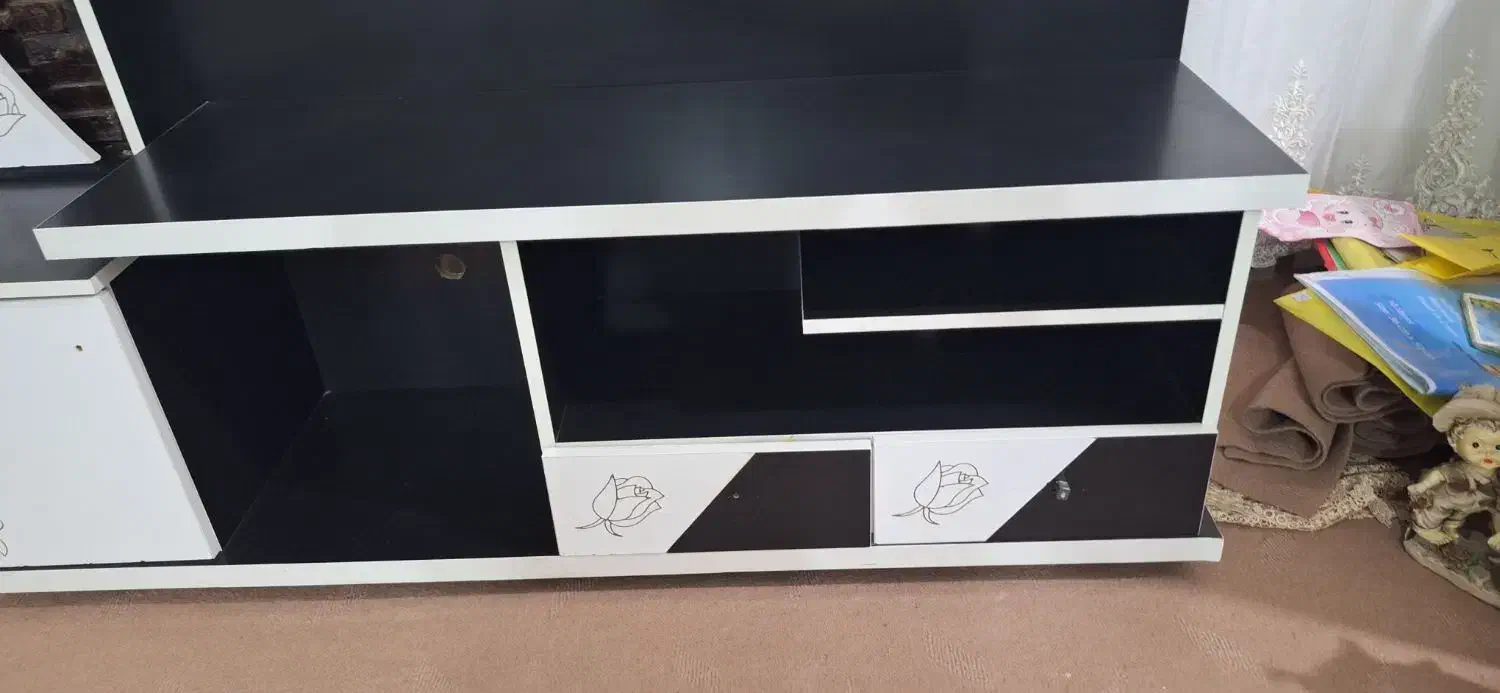 میز تلوزیون چوبی|میز تلویزیون|قم, ولیعصر|دیوار