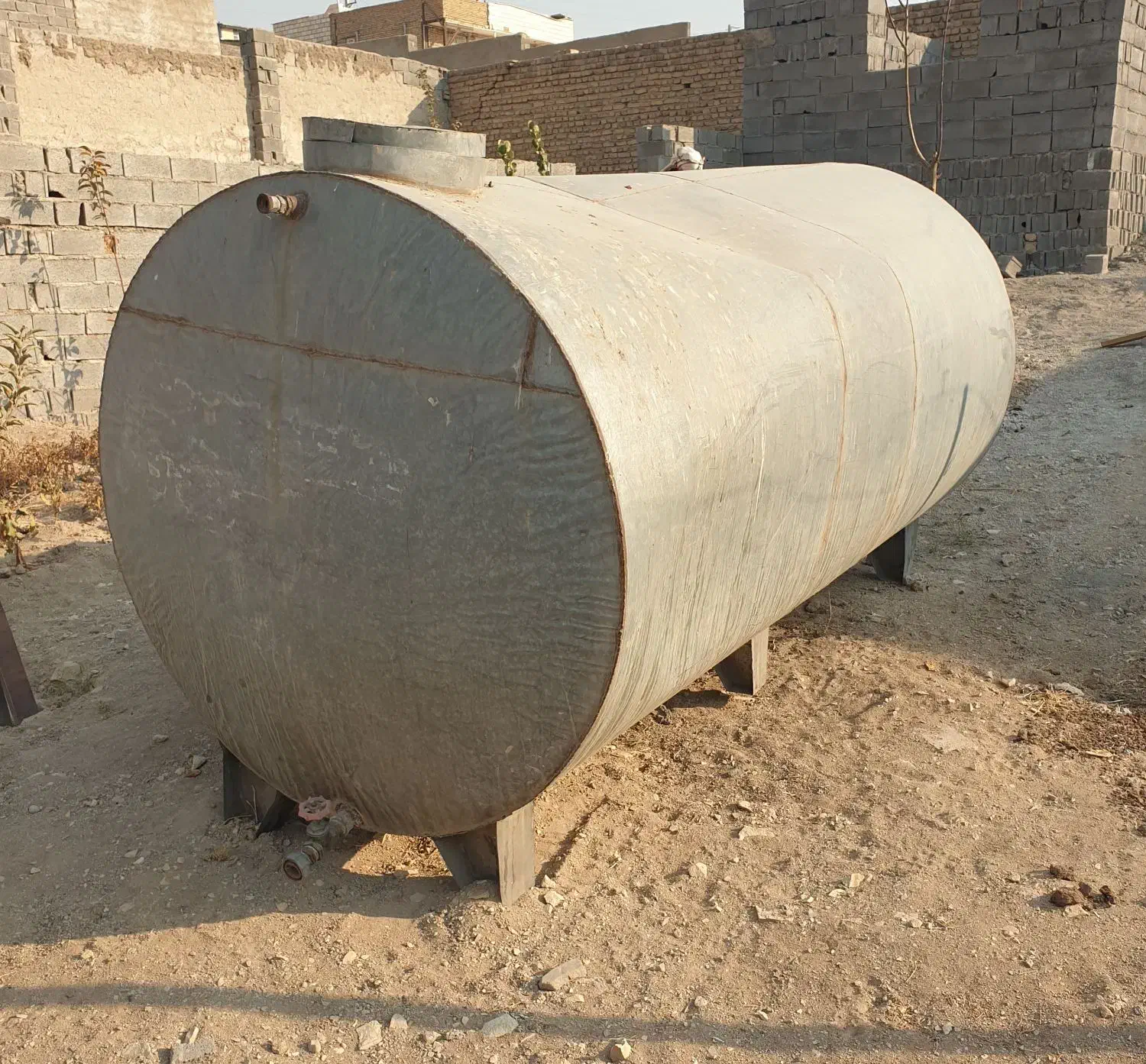 تانکر آب گالوانیزه ۳۰۰۰ لیتری|مصالح و تجهیزات ساختمان|پردیس, فاز ۶|دیوار