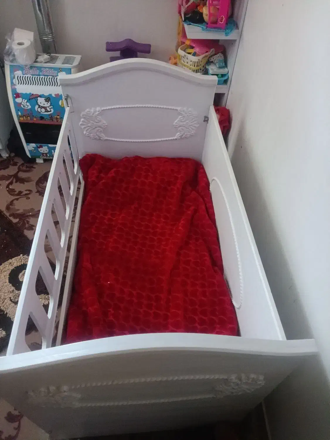 تخت گهواره ای  بچه گانه|تخت و صندلی بچه|کرمان, |دیوار