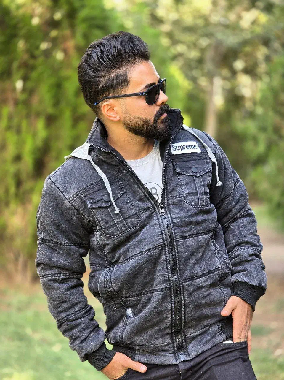 کاپشن مردانه پسرانه مدل سوپرمی سنگشور تن خور شیک|لباس|اصفهان, خوراسگان|دیوار