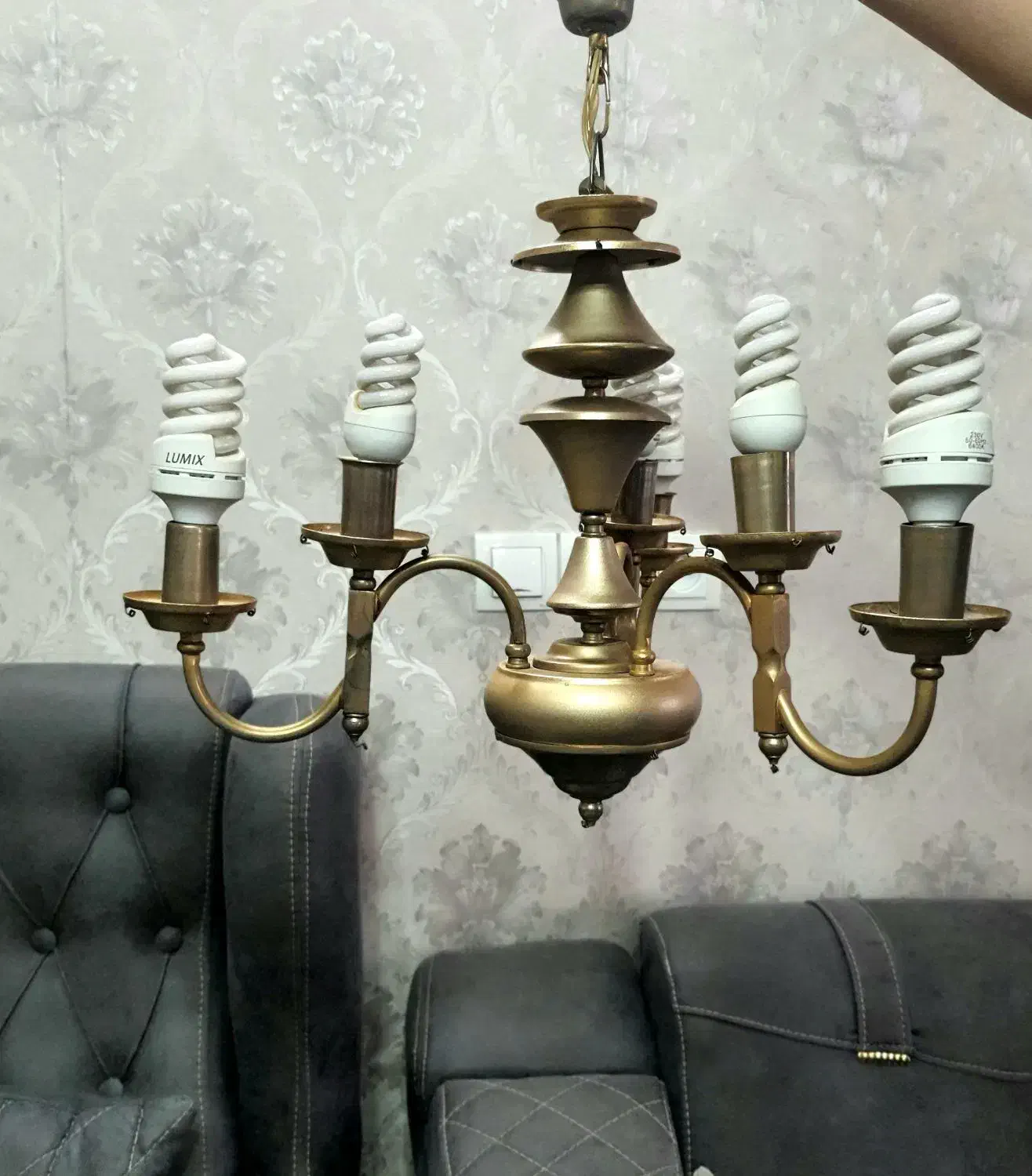 لوستر|لوستر و چراغ آویز|قزوین, |دیوار