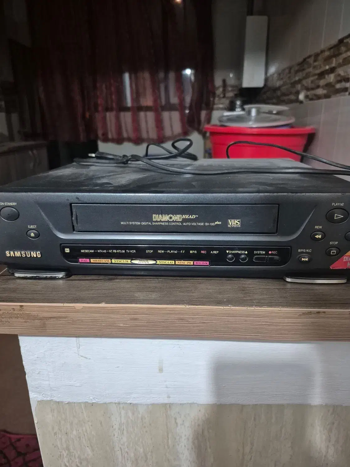 ویدیو vhsسامسونگ|پخش‌کننده DVD و ویدیو|نسیم‌شهر, |دیوار