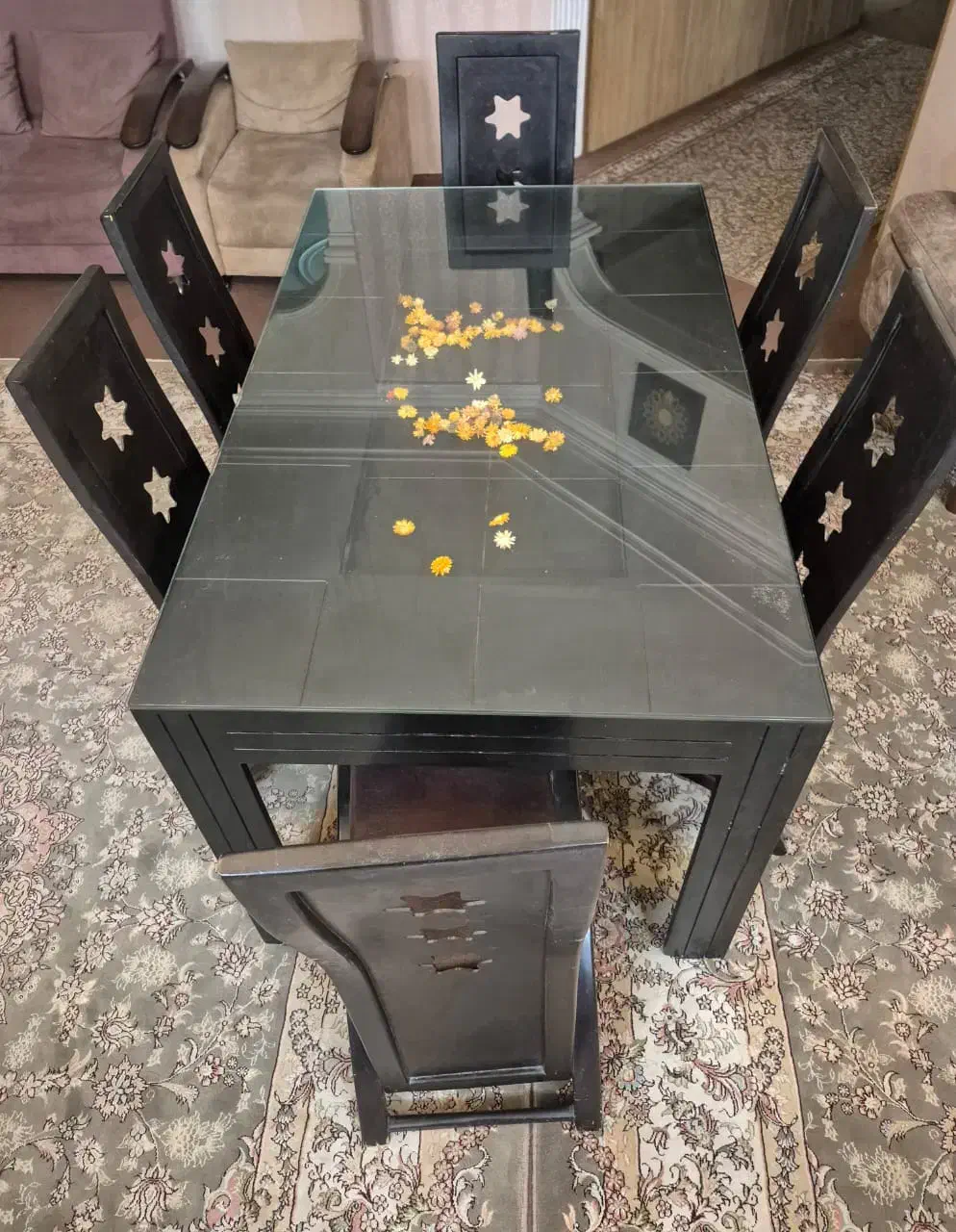 میز نهار خوری|میز و صندلی غذاخوری|مشهد, نیروی هوایی|دیوار