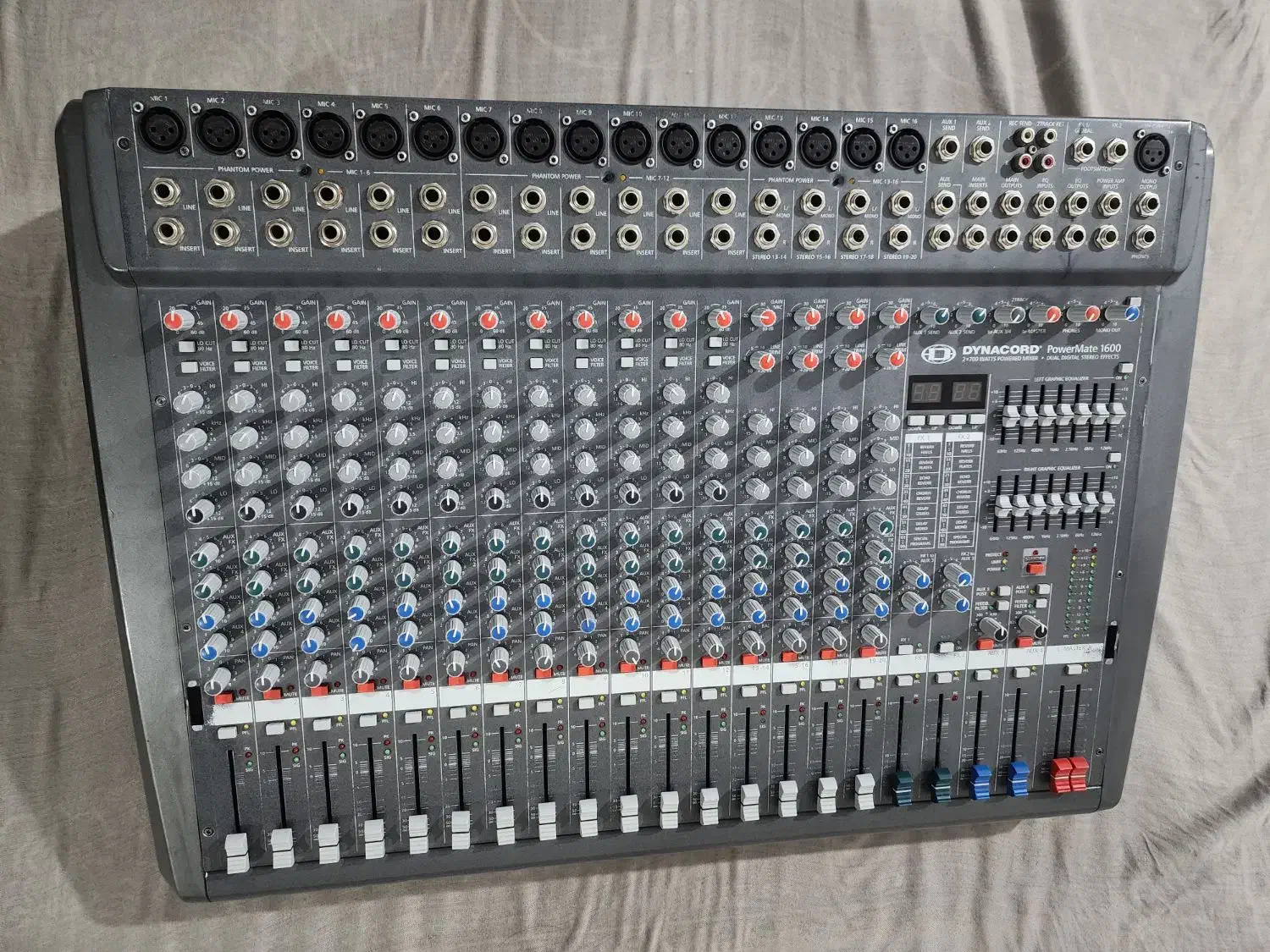 پاور میکسر دایناکورد اسپیکر باند بلندگو آمپلی اکو|سیستم صوتی خانگی|ملارد, |دیوار