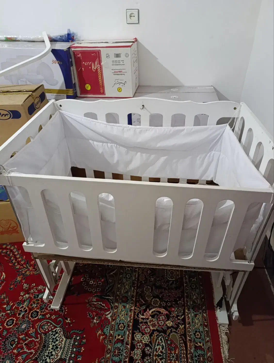 تخت کنار مادر|تخت و صندلی بچه|خرمآباد, |دیوار