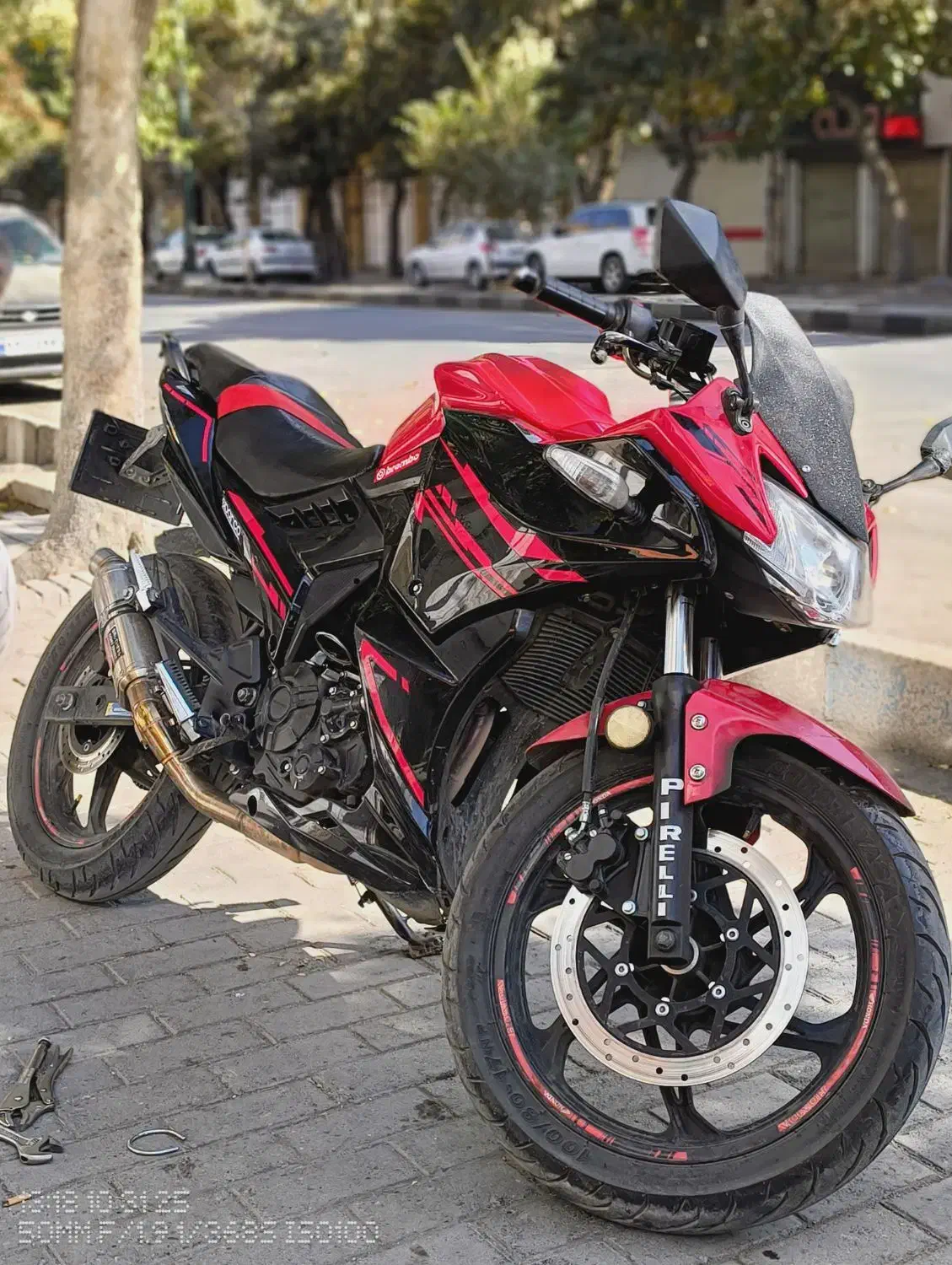 مگلی 200مدل 1400|موتورسیکلت|همدان, |دیوار