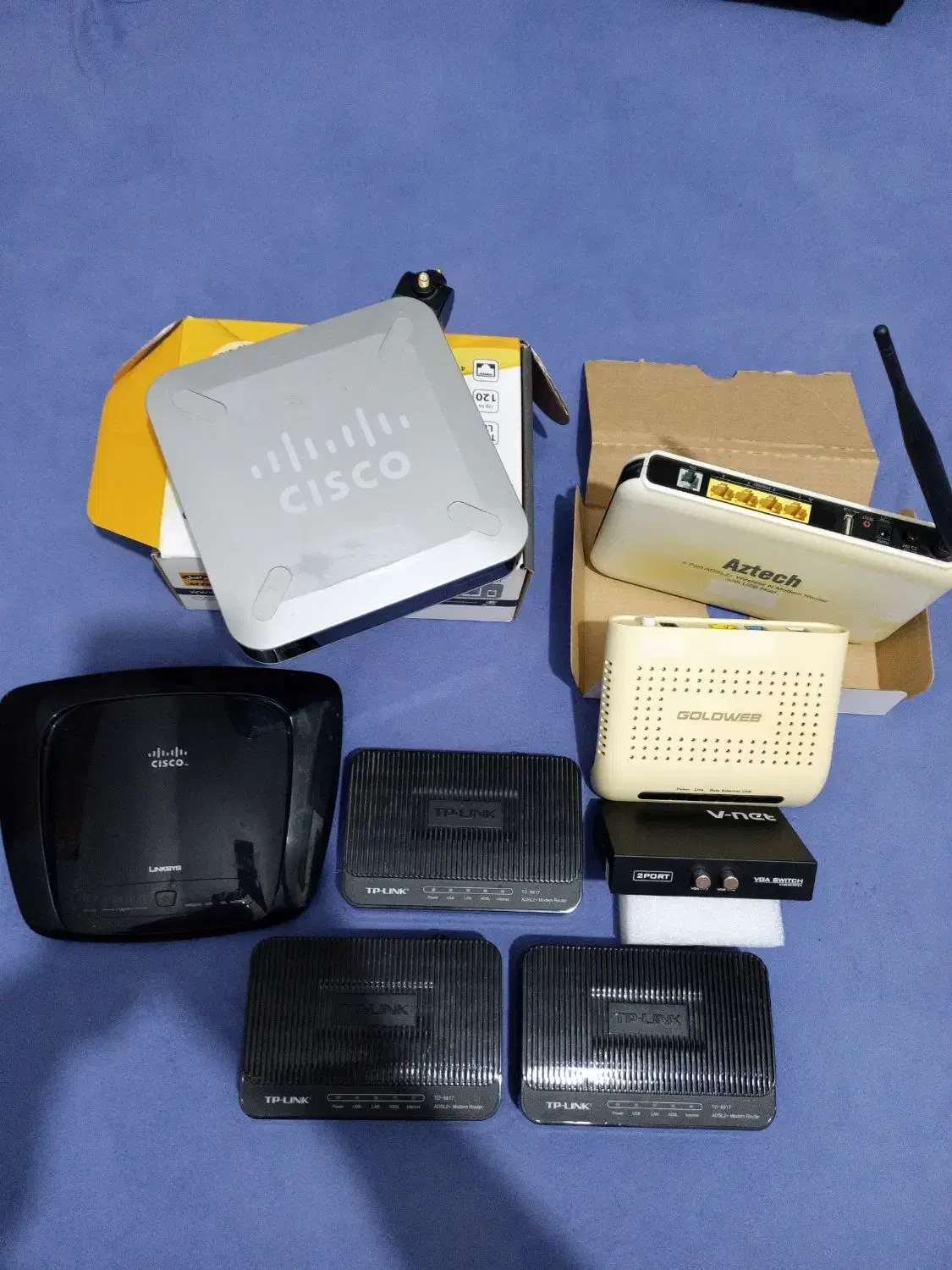 تعدادی مودم|مودم و تجهیزات شبکه|مشهد, فدک|دیوار