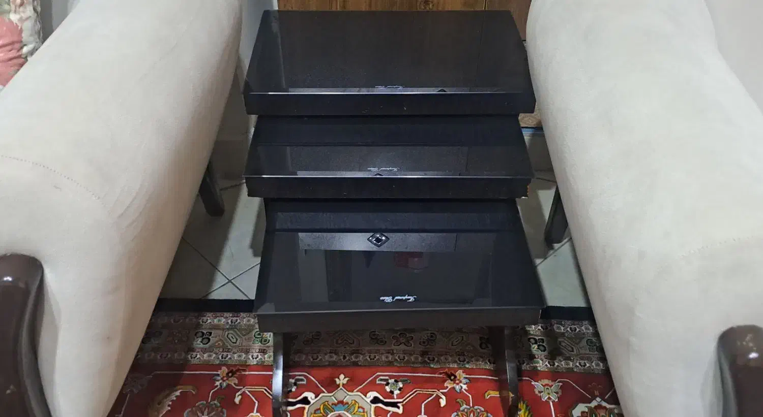 میز عسلی + میز کناری مبل|مبلمان خانگی و میز عسلی|قزوین, |دیوار