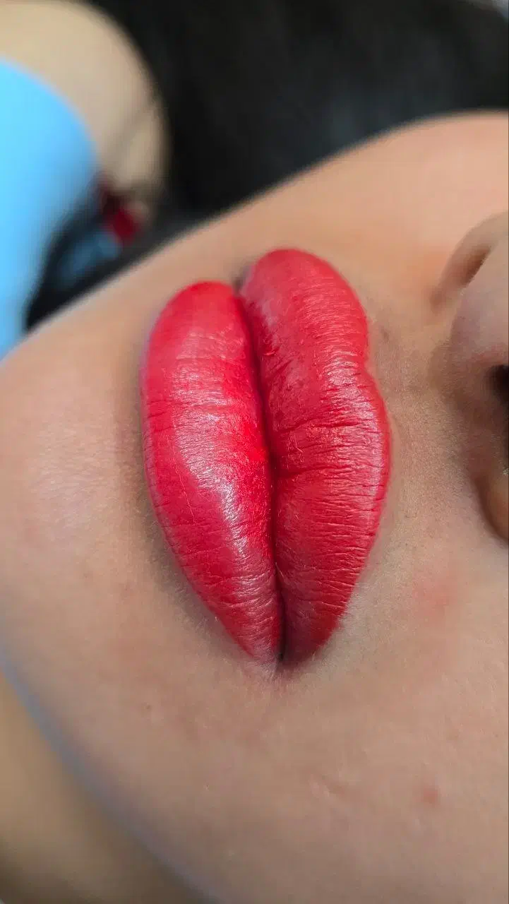 مدل شیدینگ لب و میکرو ابرو|خدمات آرایشگری و زیبایی|بندر کنگان, |دیوار