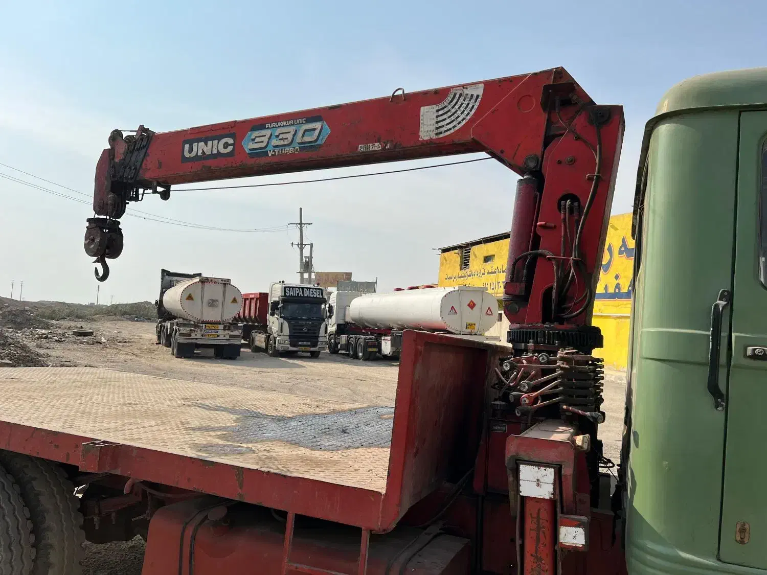 جرثقیل بنز ۹۱۱ مدل ۱۳۶۰|خودرو سنگین|تهران, گمرک|دیوار