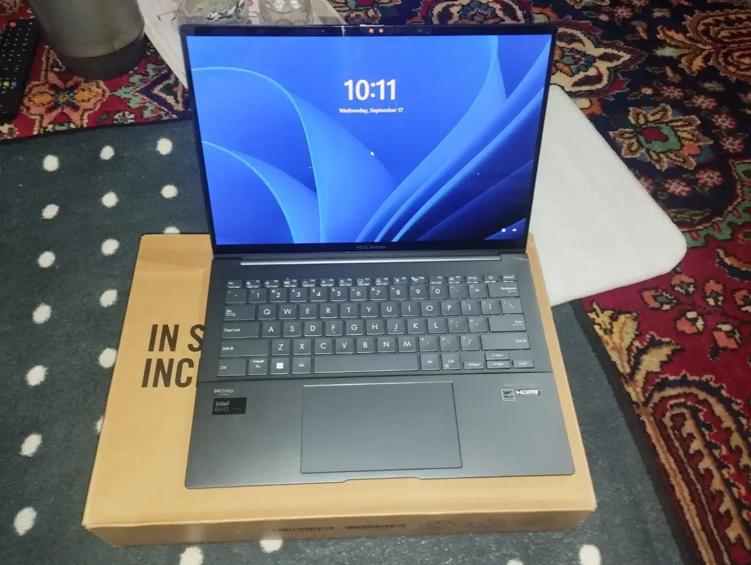 لبتاب ZENBOOK  14  U7 16GB.  1TB. OLED|رایانه همراه|ارومیه, |دیوار