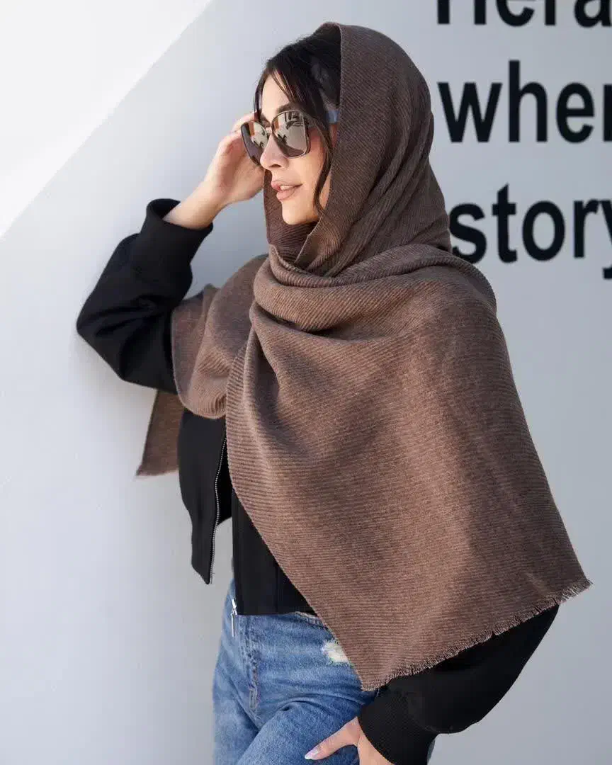 شال پاییزه برشکا طرح بانداراس|لباس|یزد, |دیوار