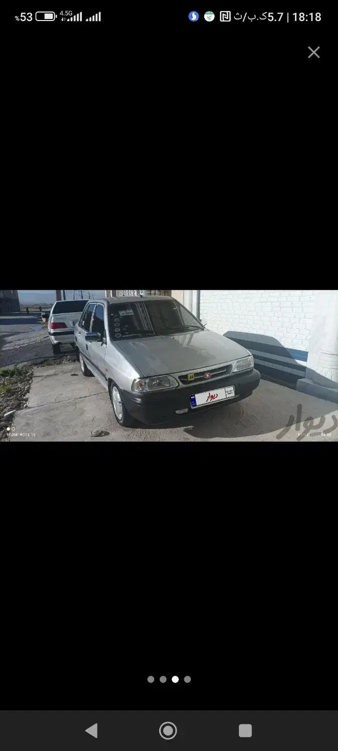 پراید صبا دوگانه سوز شرکتی مدل 1386|خودرو سواری و وانت|دورود, |دیوار