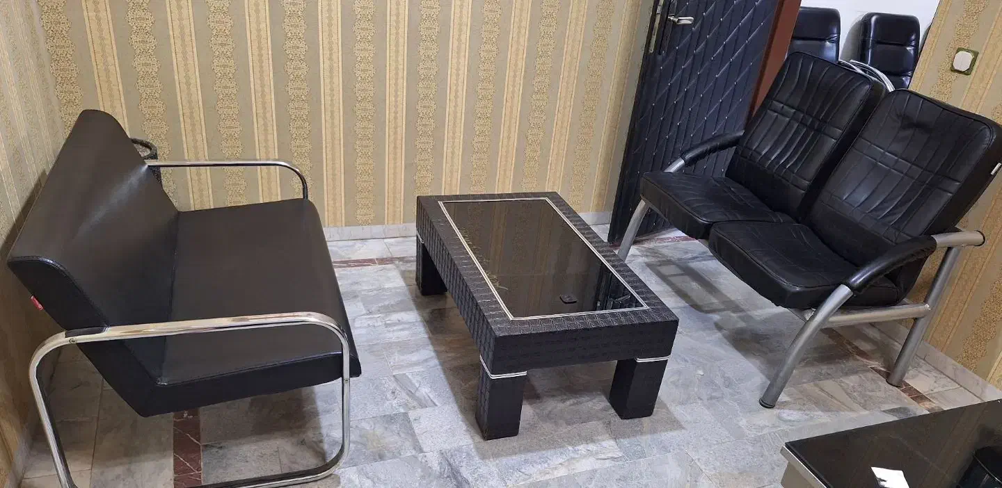 صندلی انتظار دو نفره ،، ۲  عدد|مبلمان اداری|سقز, |دیوار