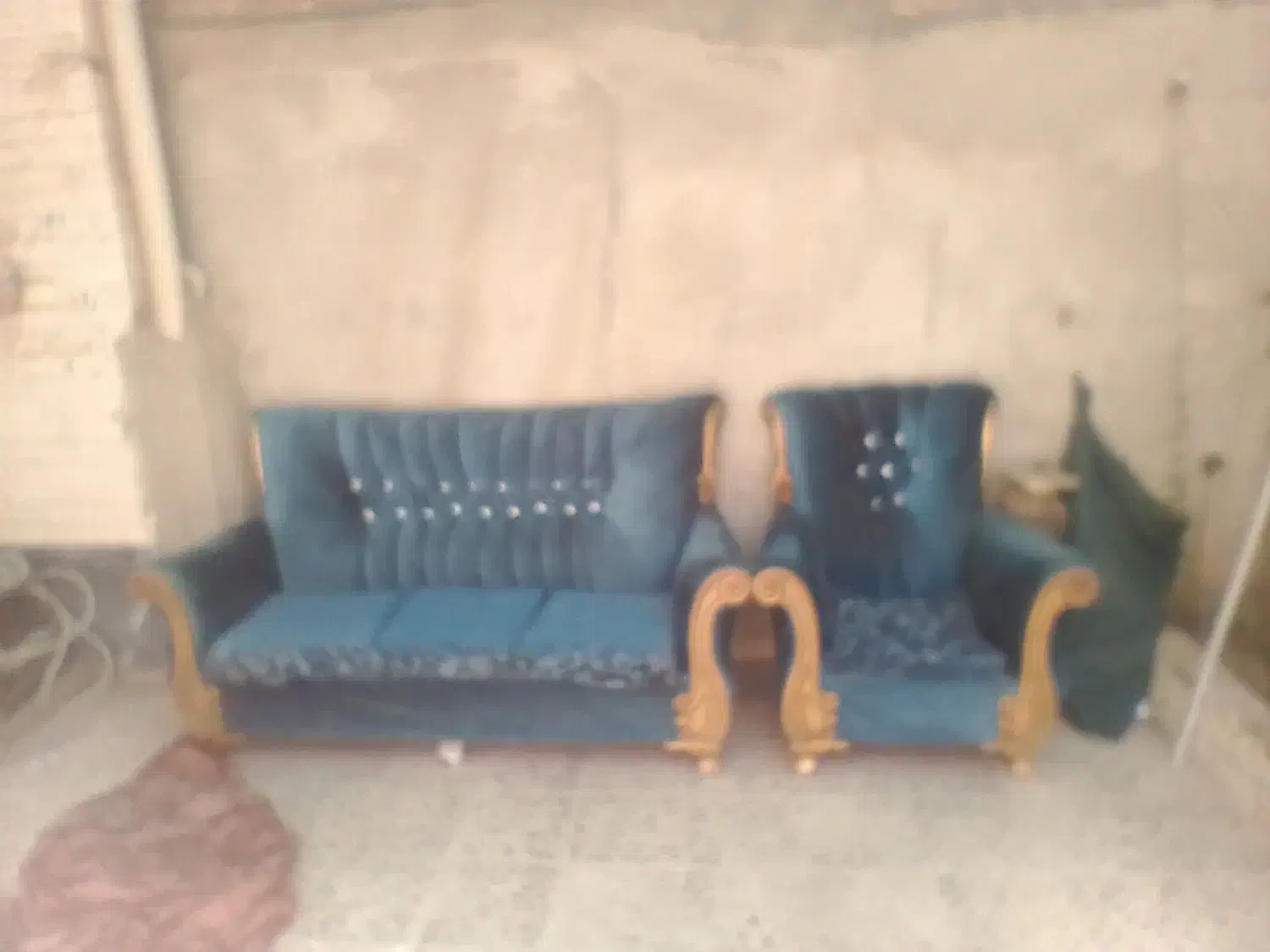 مبل ۴نفره|مبلمان خانگی و میز عسلی|خرم‌آباد, |دیوار