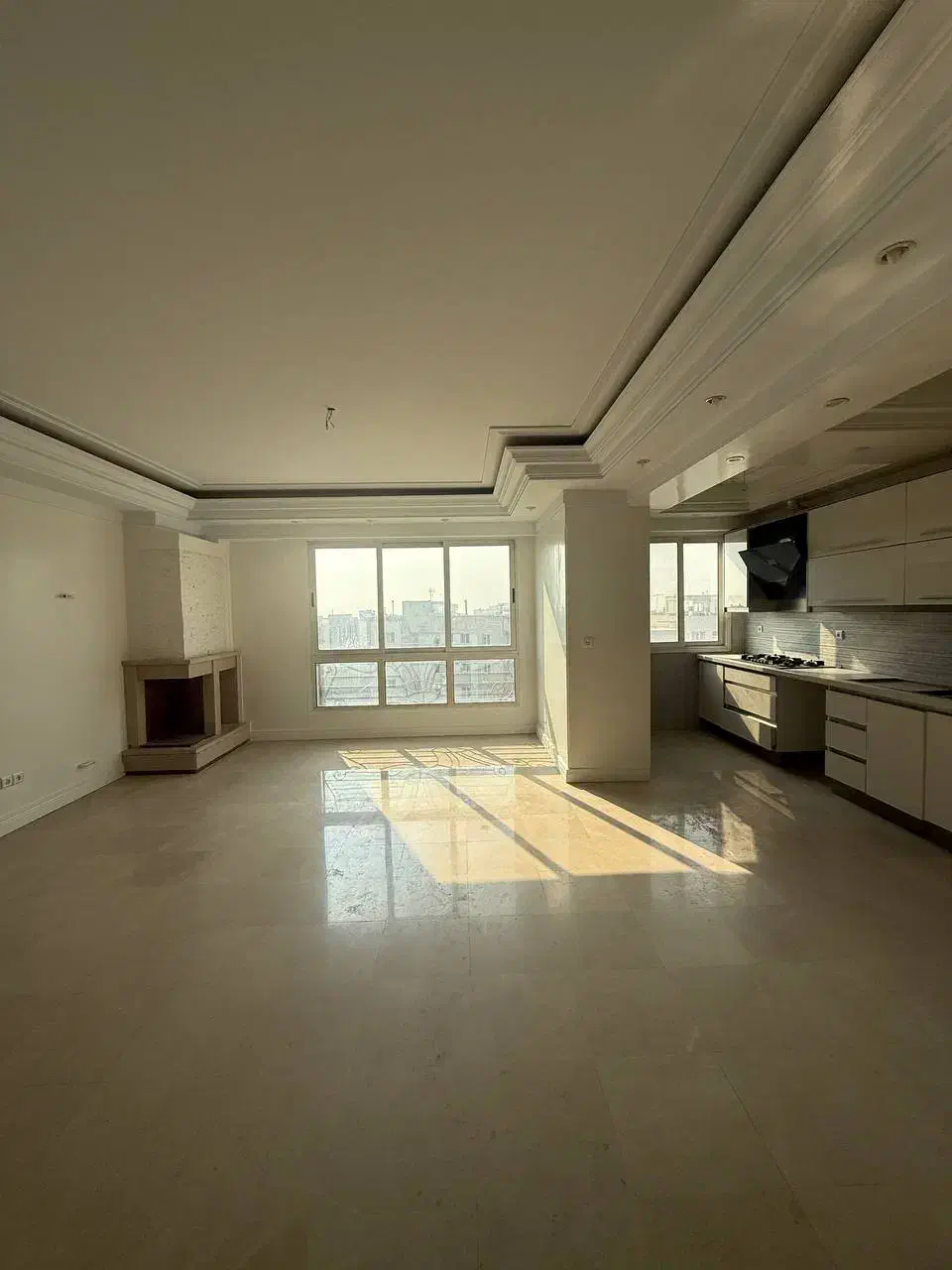 ۸۵ متر دو خواب فول امکانات ۱۵ واحدی