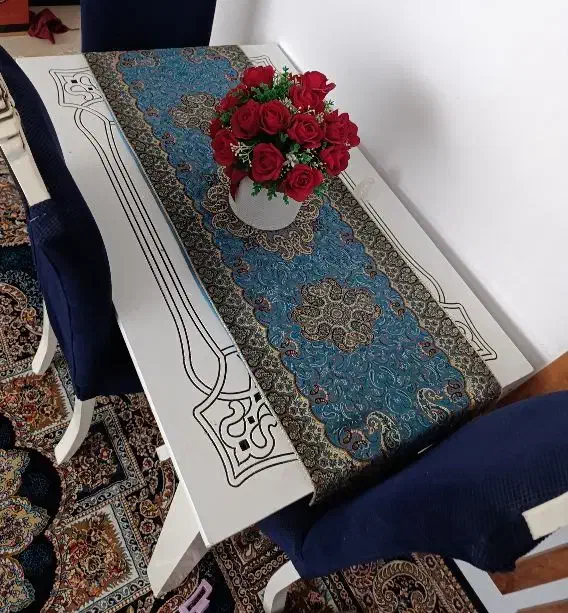 میز ناهار خوری ۴نفره|میز و صندلی غذاخوری|زنجان, |دیوار