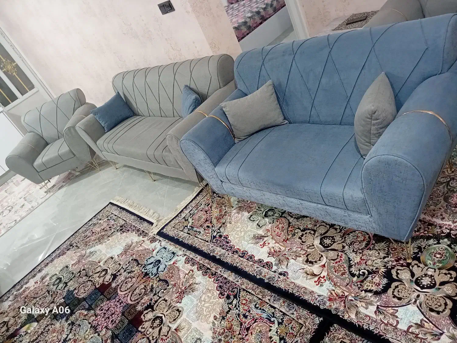 مبل ۶ نفره|مبلمان خانگی و میز عسلی|کرمانشاه, |دیوار