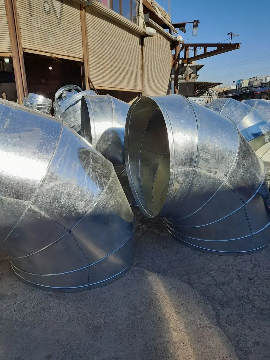 کانال گرد و چهار گوش کولر و صنعتی|خدمات پیشه و مهارت|باغستان, |دیوار