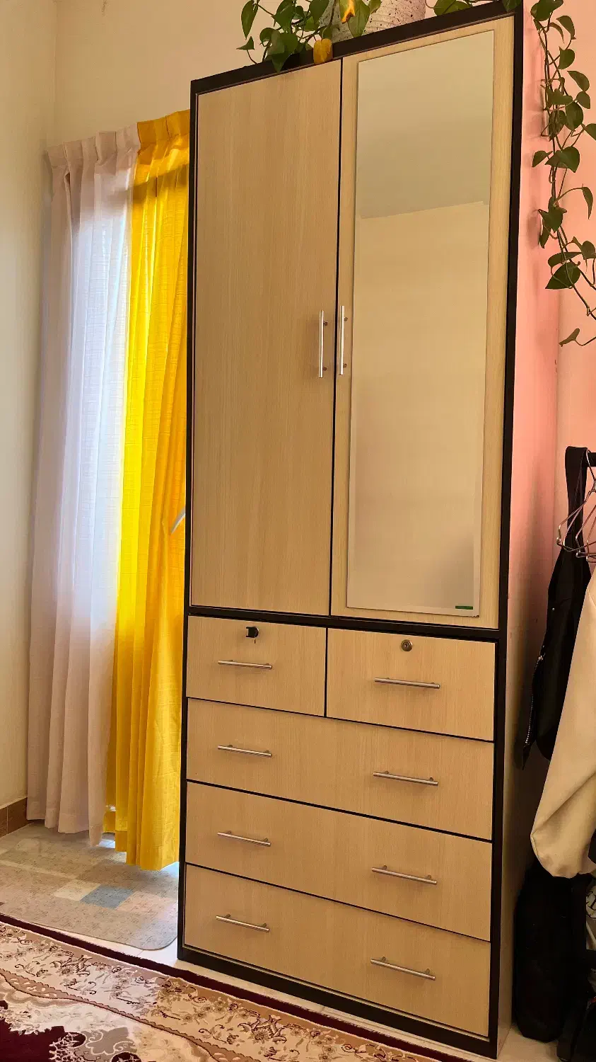 کمد دو‌ در دراور دار قفل دار|جاکفشی، کمد، دراور|تهران, خلیج فارس|دیوار