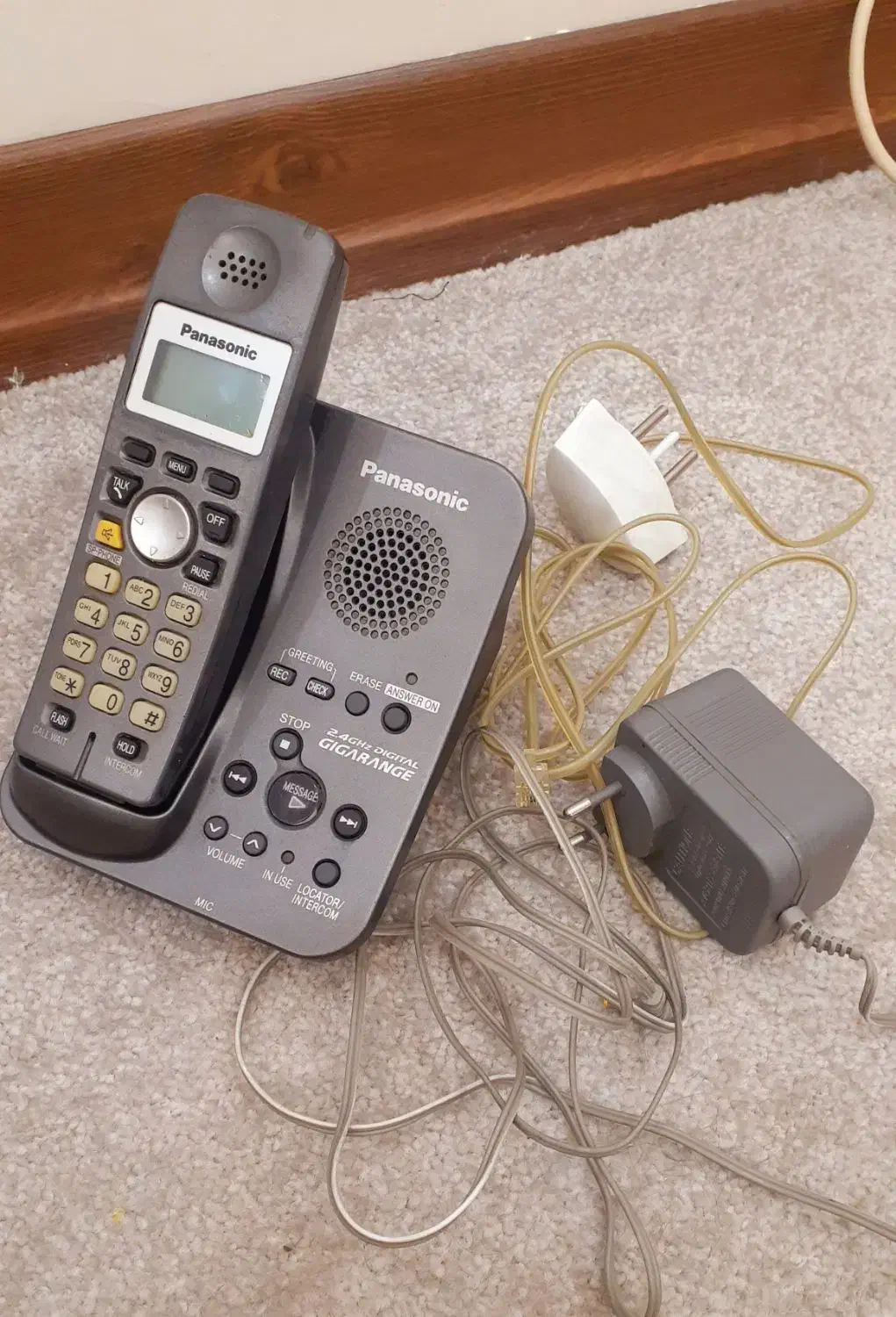 تلفن بی سیم پانوسونیک|تلفن رومیزی|دزفول, |دیوار