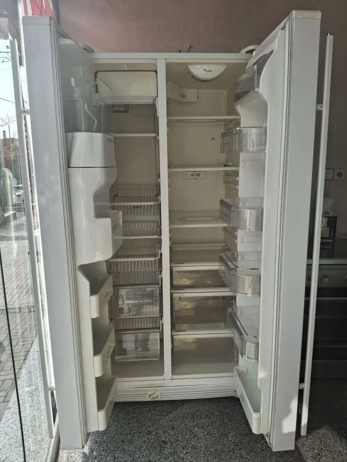 یخچال ساید ویرپول|یخچال و فریزر|رودهن, |دیوار