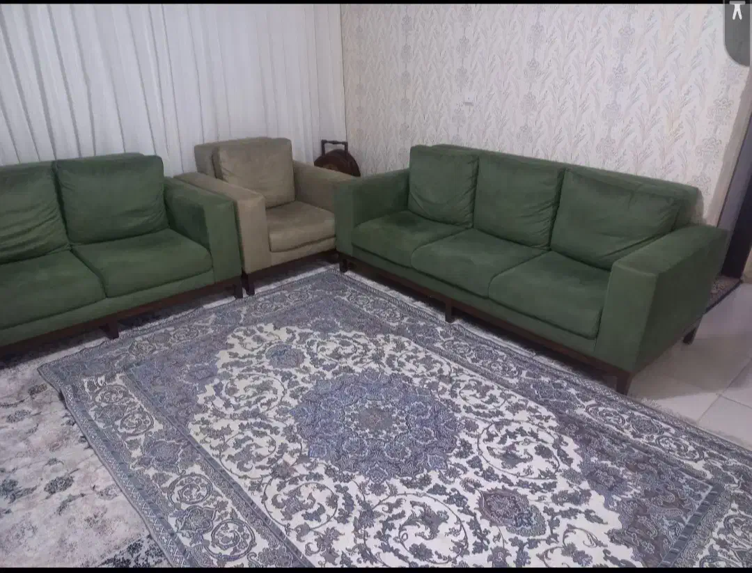 مبل راحتی7نفره درجه یک|مبلمان خانگی و میز عسلی|سرپل ذهاب, |دیوار