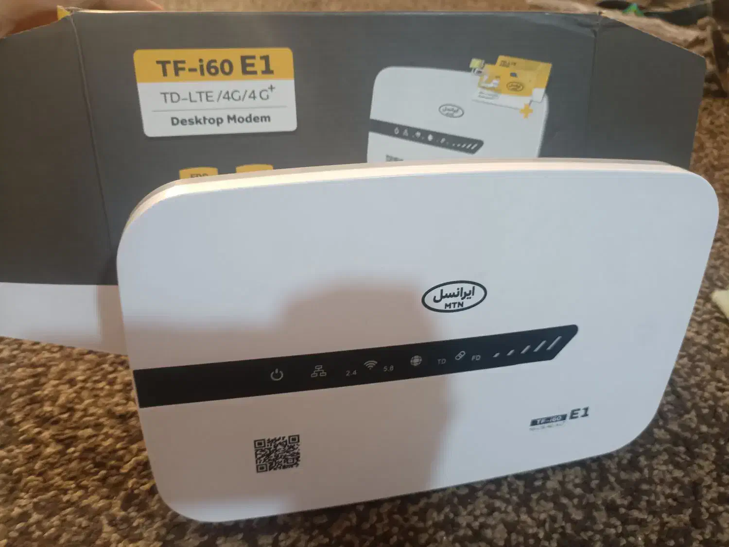 مودم مارک ایرانسل TFi60|مودم و تجهیزات شبکه|بندر ماهشهر, |دیوار
